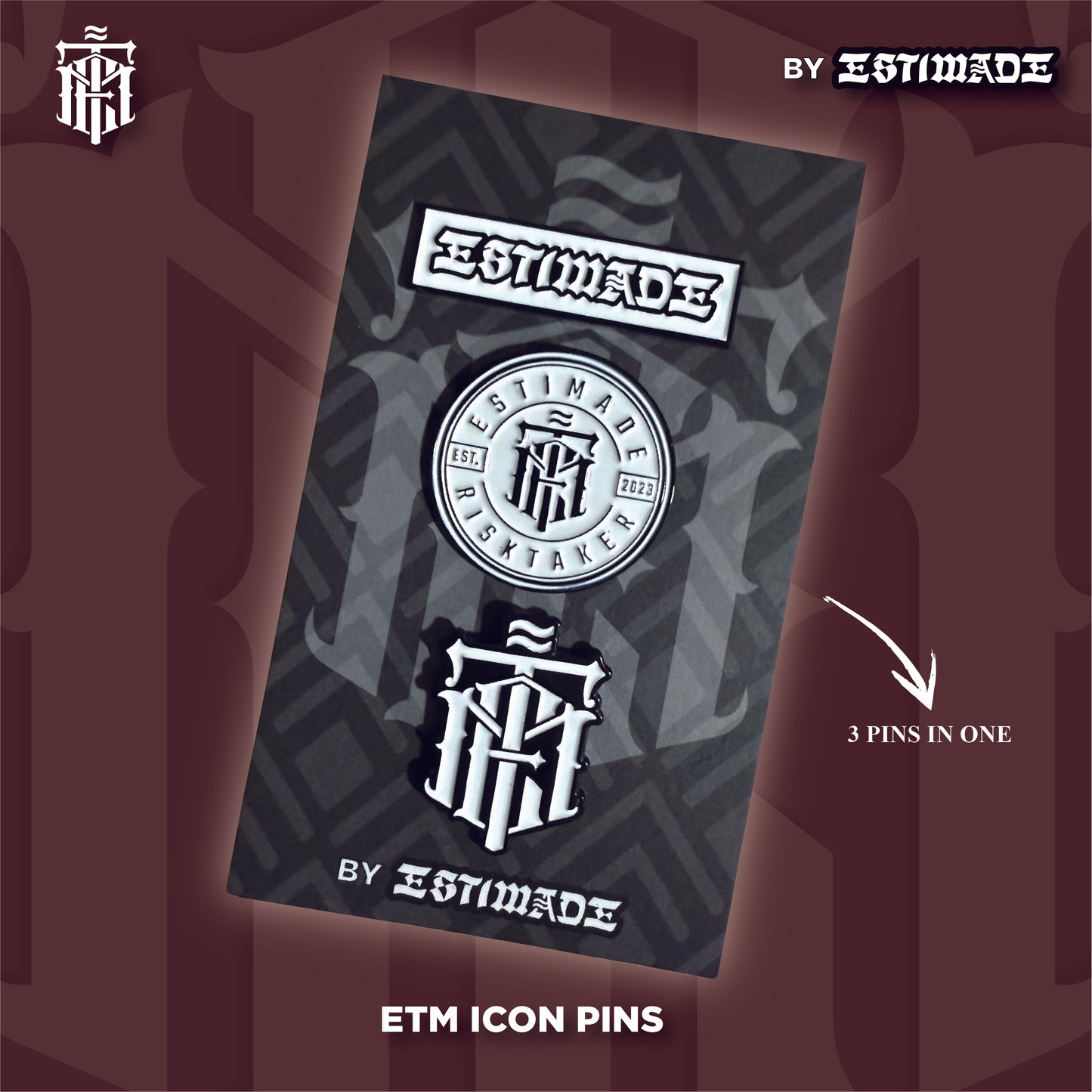ETM ICON PINS
