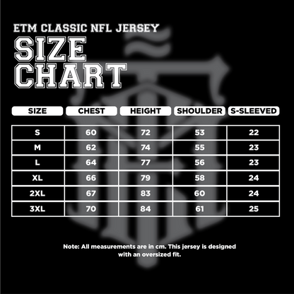 ETM CLASSIC NFL JERSEY